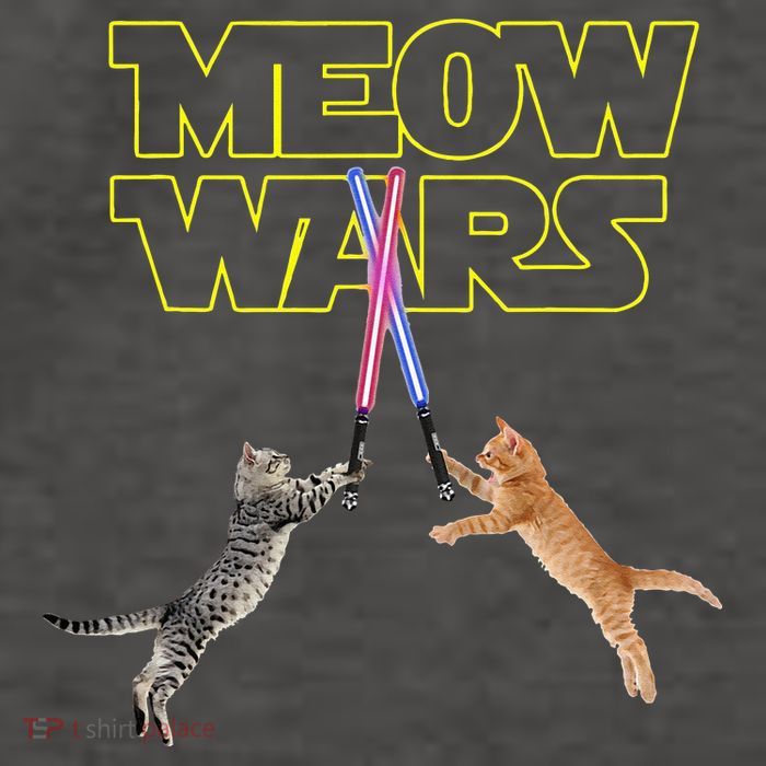 Meow Wars Cat Funny Gifts For Cats Lovers s Vector Backpack