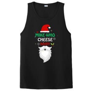 Mike Who Chesse Hairy Funny Santa Jokes Christmas PosiCharge Competitor Tank