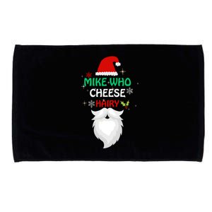 Mike Who Chesse Hairy Funny Santa Jokes Christmas Microfiber Hand Towel