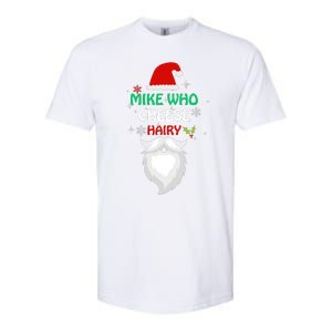 Mike Who Chesse Hairy Funny Santa Jokes Christmas Softstyle CVC T-Shirt