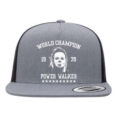 Myers World Champion 1978 Power Walker Flat Bill Trucker Hat