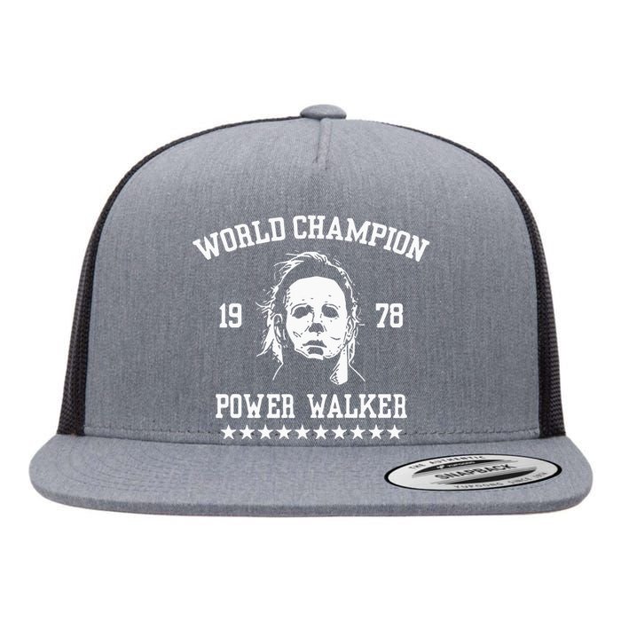 Myers World Champion 1978 Power Walker Flat Bill Trucker Hat