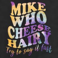 Mike who cheese hairy funny memeadultsocial media joke 25L Jumbo Tote