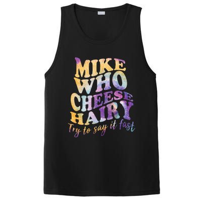 Mike who cheese hairy funny memeadultsocial media joke PosiCharge Competitor Tank