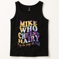 Mike who cheese hairy funny memeadultsocial media joke Tank Top