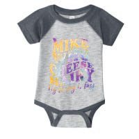 Mike who cheese hairy funny memeadultsocial media joke Infant Baby Jersey Bodysuit