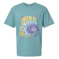 Mike who cheese hairy funny memeadultsocial media joke Sueded Cloud Jersey T-Shirt