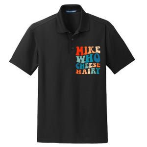 Mike Who Cheese Hairy Meme Adult Social Media Joke Funny Dry Zone Grid Polo