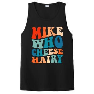 Mike Who Cheese Hairy Meme Adult Social Media Joke Funny PosiCharge Competitor Tank