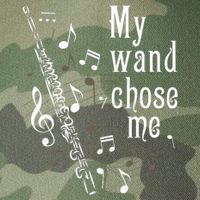 My Wand Chose Me Flute Player Flutist Marching Band Music Legacy Tie Dye Trucker Hat