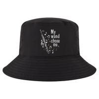 My Wand Chose Me Flute Player Flutist Marching Band Music Cool Comfort Performance Bucket Hat