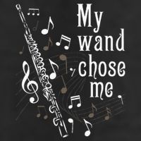 My Wand Chose Me Flute Player Flutist Marching Band Music Cool Comfort Performance Bucket Hat