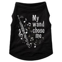 My Wand Chose Me Flute Player Flutist Marching Band Music Doggie Tank