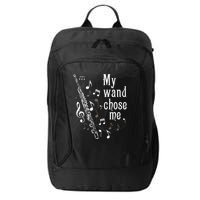 My Wand Chose Me Flute Player Flutist Marching Band Music City Backpack