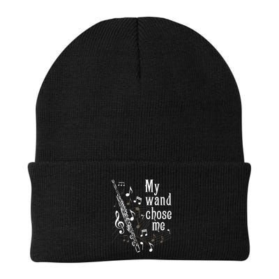 My Wand Chose Me Flute Player Flutist Marching Band Music Beanie