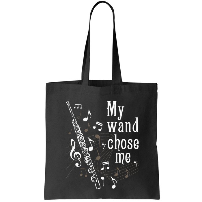 My Wand Chose Me Flute Player Flutist Marching Band Music Bag