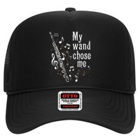 My Wand Chose Me Flute Player Flutist Marching Band Music Trucker Hat