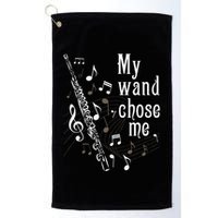 My Wand Chose Me Flute Player Flutist Marching Band Music Golf Towel