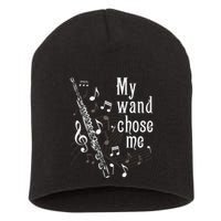 My Wand Chose Me Flute Player Flutist Marching Band Music Short Acrylic Beanie