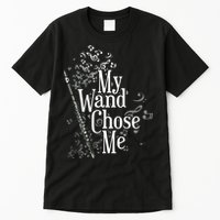 My Wand Chose Me Flutist Gifts Music Flute Tall T-Shirt