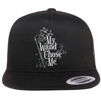 My Wand Chose Me Flutist Gifts Music Flute Flatbill Hat
