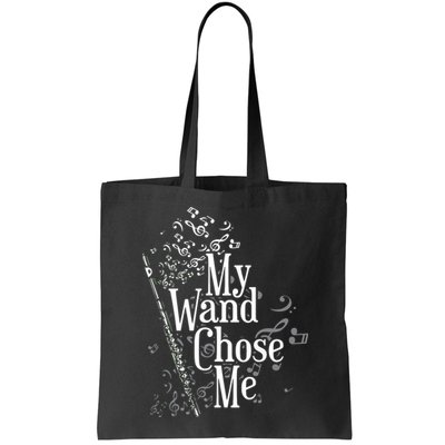 My Wand Chose Me Flutist Gifts Music Flute Bag