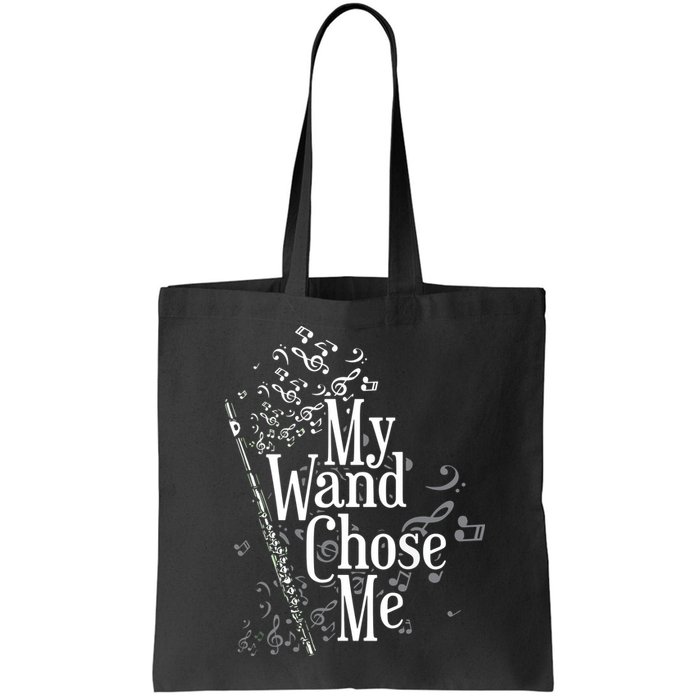My Wand Chose Me Flutist Gifts Music Flute Bag