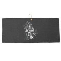 My Wand Chose Me Flutist Gifts Music Flute Large Microfiber Waffle Golf Towel