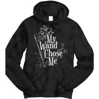 My Wand Chose Me Flutist Gifts Music Flute Tie Dye Hoodie