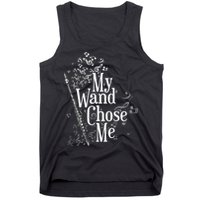 My Wand Chose Me Flutist Gifts Music Flute Tank Top