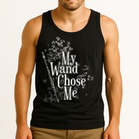 My Wand Chose Me Flutist Gifts Music Flute Tank Top