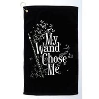 My Wand Chose Me Flutist Gifts Music Flute Golf Towel