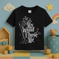 My Wand Chose Me Flutist Gifts Music Flute Toddler T-Shirt