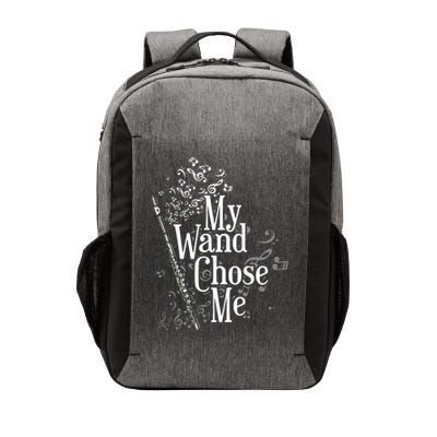 My Wand Chose Me Flutist Gifts Music Flute Vector Backpack