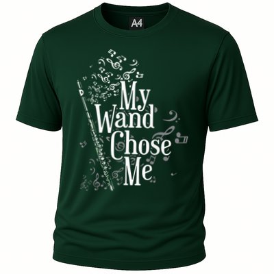 My Wand Chose Me Flutist Gifts Music Flute Performance Shirt