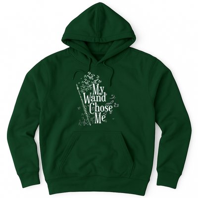 My Wand Chose Me Flutist Gifts Music Flute Hoodie