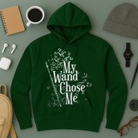 My Wand Chose Me Flutist Gifts Music Flute Hoodie