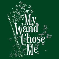 My Wand Chose Me Flutist Gifts Music Flute Sweatshirt