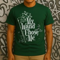 My Wand Chose Me Flutist Gifts Music Flute T-Shirt