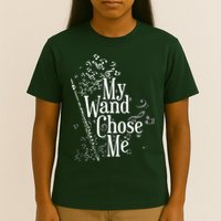 My Wand Chose Me Flutist Gifts Music Flute T-Shirt