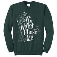 My Wand Chose Me Flutist Gifts Music Flute Tall Sweatshirt