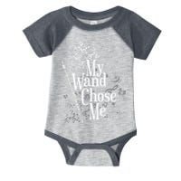 My Wand Chose Me Flutist Gifts Music Flute Infant Baby Jersey Bodysuit