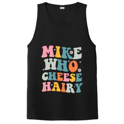 Mike Who Cheese Hairy Funny Adult Humor PosiCharge Competitor Tank