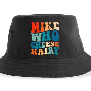 Mike Who Cheese Hairy Meme Adult Social Media Joke Funny Sustainable Bucket Hat