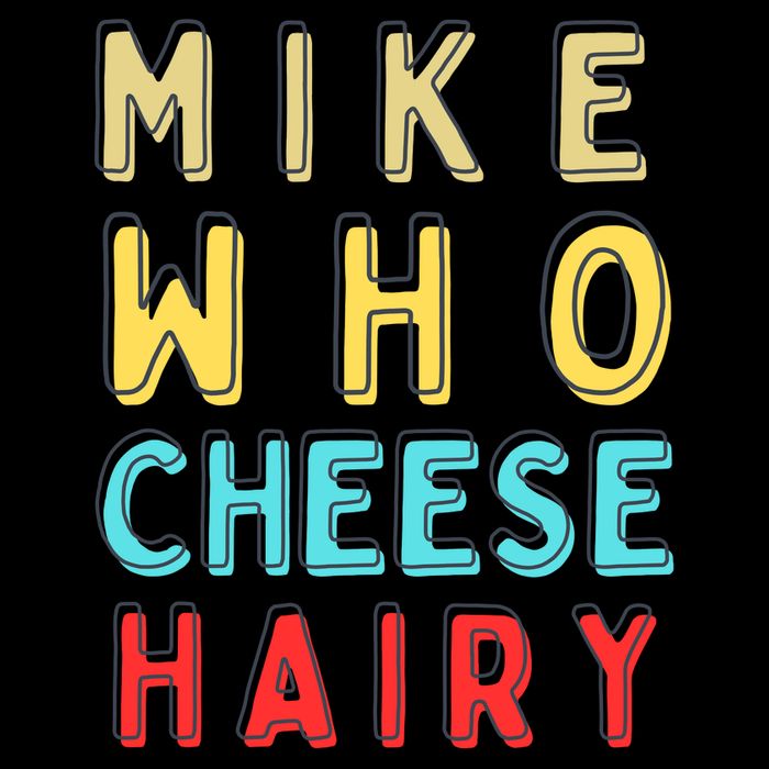 Mike Who Cheese Hairy Embarrassing Funny Drawstring Bag