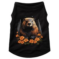 Marmot Wildlife Colorful Marmot Lover Wildlife Animal Gift Doggie Tank