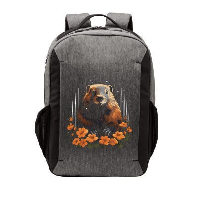 Marmot Wildlife Colorful Marmot Lover Wildlife Animal Gift Vector Backpack