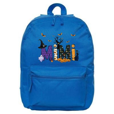 Mimi Witch Cute Grandma Mimi Halloween Costume Funny 16 in Basic Backpack