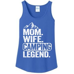 Mom Wife Camping Legend Rv Camper Outdoor Camping Gift Ladies Essential Tank