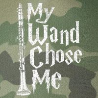 My Wand Chose Me Clarinet Player Clarinetist Music Lover Legacy Tie Dye Trucker Hat